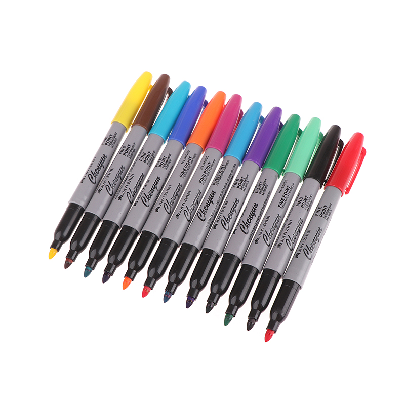 Office Supply Cart - Набор из 6/12 стираемых маркеров для