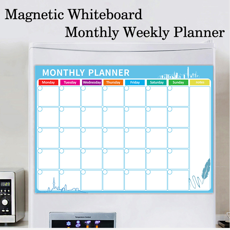 Магнитный еженедельный ежемеся – обзор и цена Dry Erase Weekly