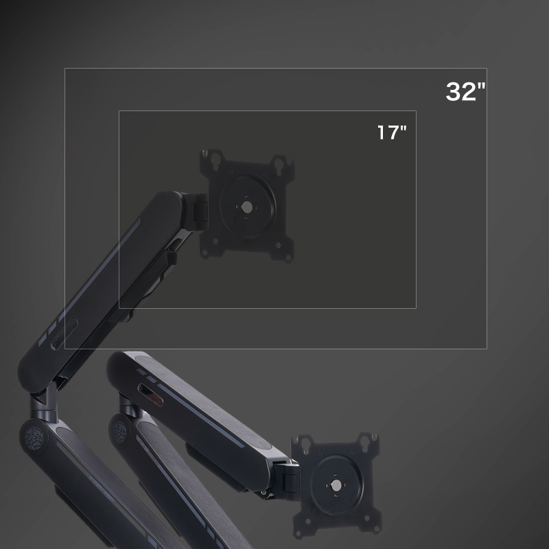Новинка: Кронштейн для двух мо – обзор и цена Adjustable Monitor Mount