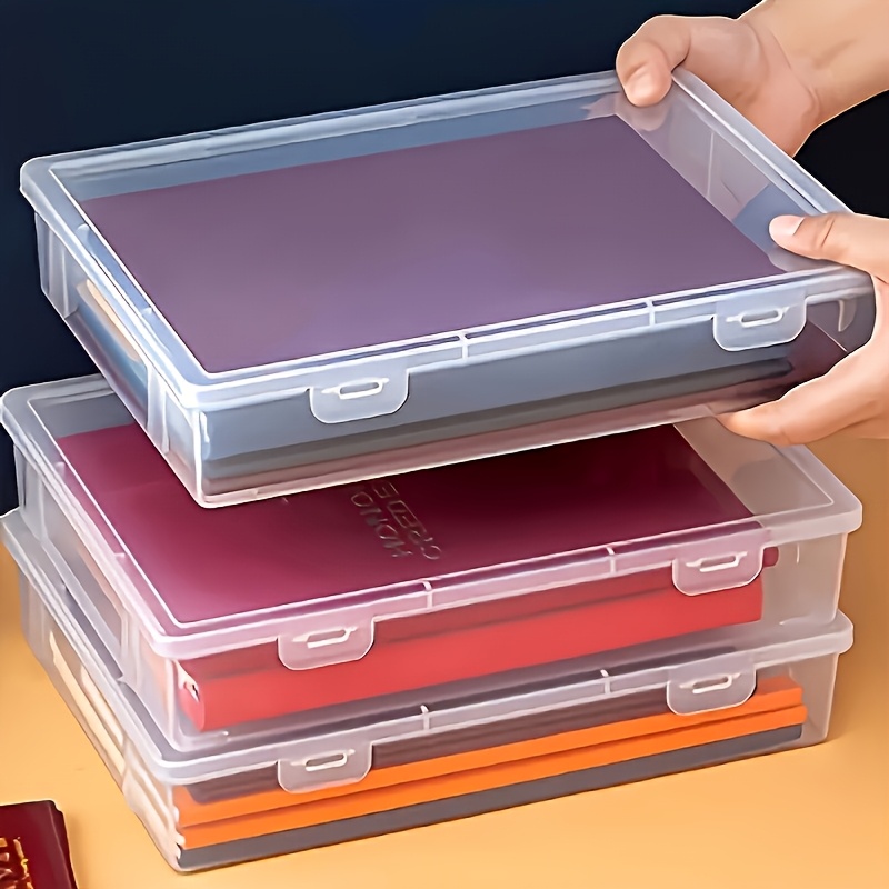1 шт. Прозрачный пластиковый к – обзор и цена Binder Storage Box