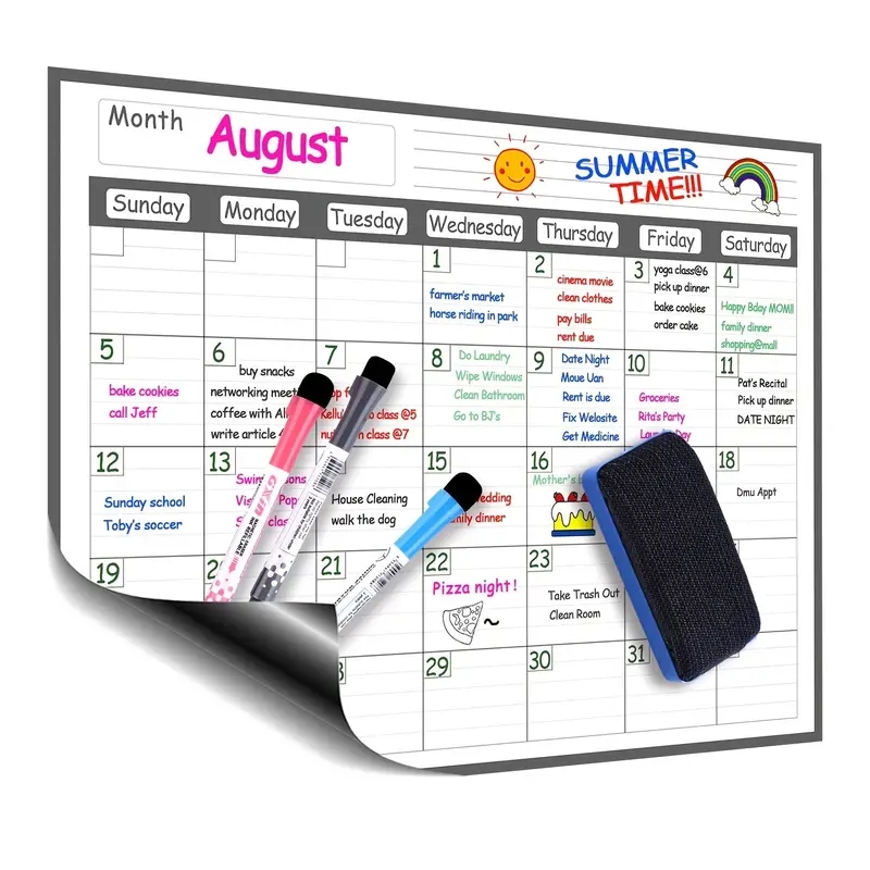 1 комплект магнитный холодильн – обзор и цена Dry Erase Weekly
