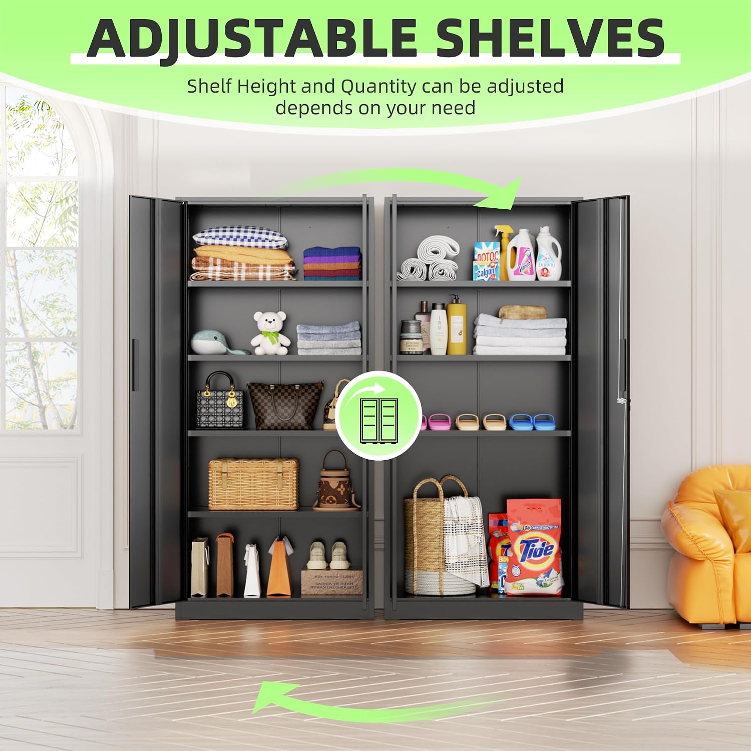 Высокий металлический шкаф-орг – обзор и цена Office Furniture Warehouse