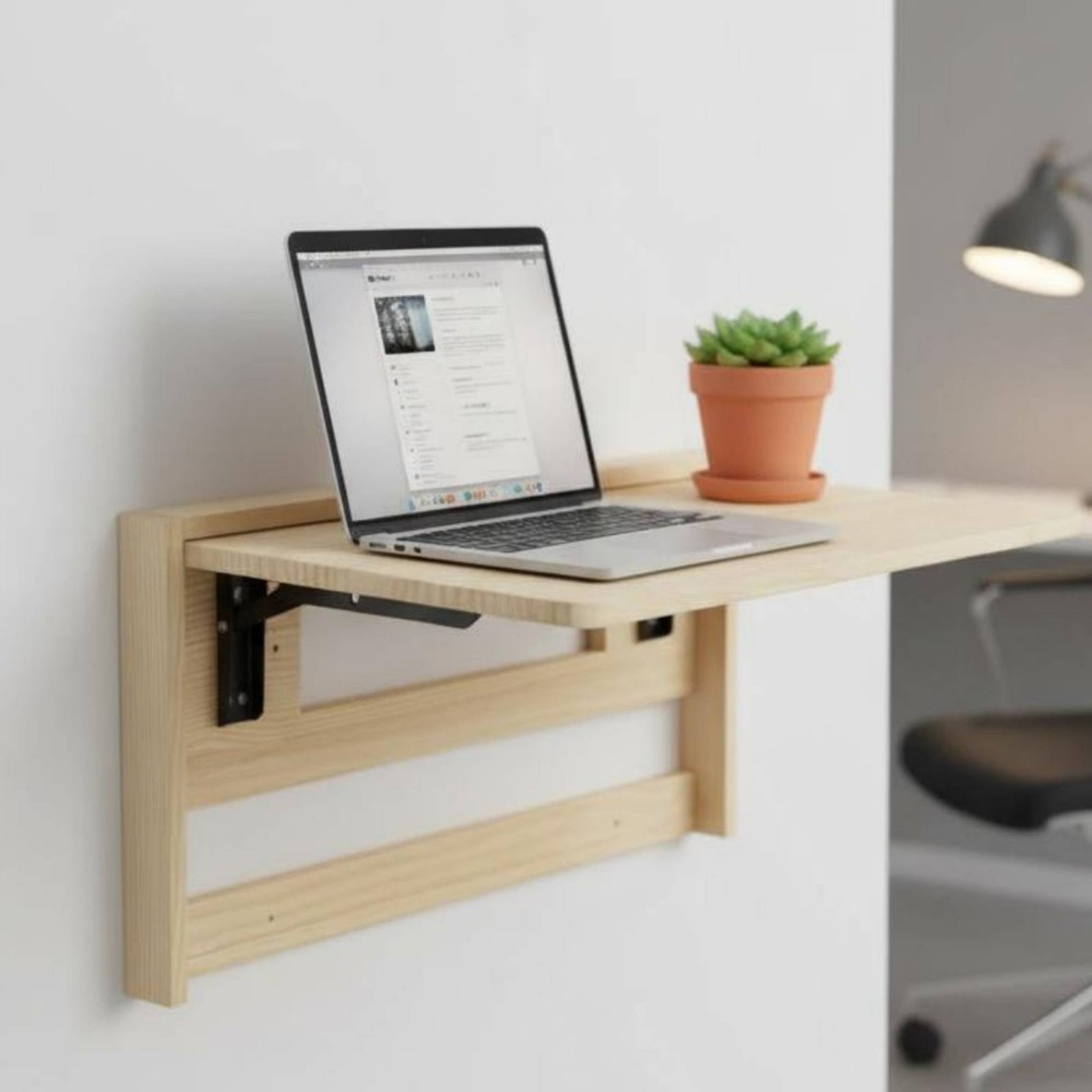 Настенный складной стол-трансф – обзор и цена Wall Mounted Desk Fold