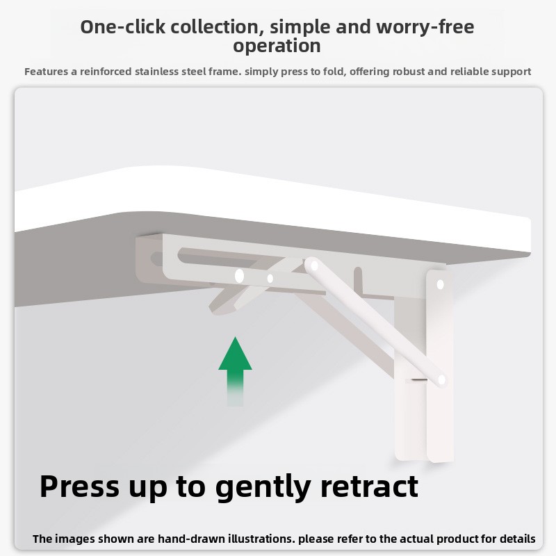 Настенный складной стол, насте – обзор и цена Wall Mounted Desk Fold