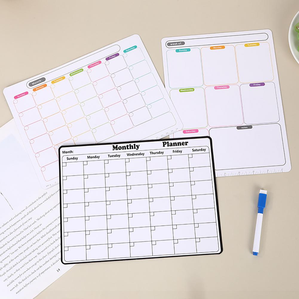 Магнитная доска для записей на – обзор и цена Dry Erase Weekly