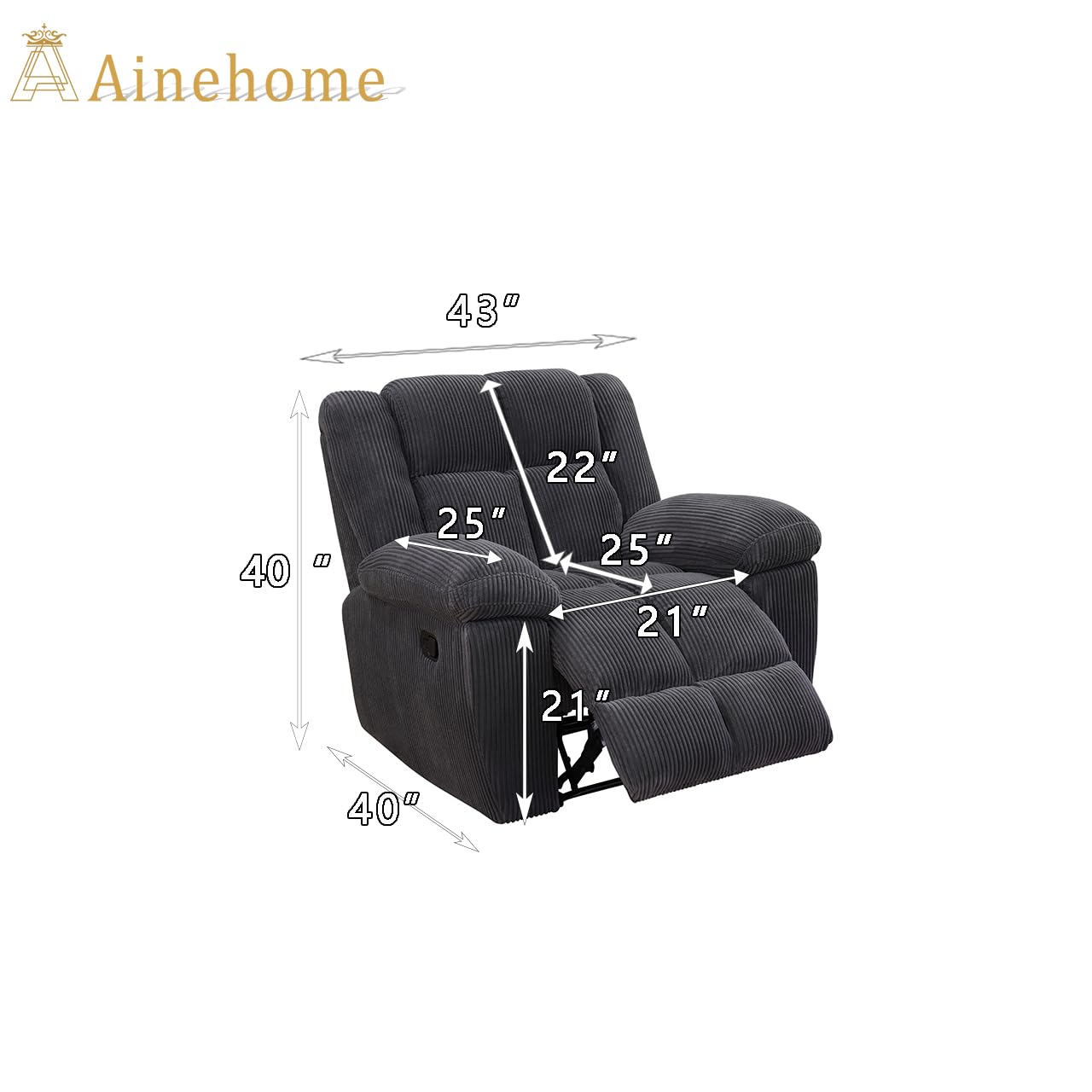 Велюровый диван-реклайнер для  – обзор и цена Office Furniture Custom
