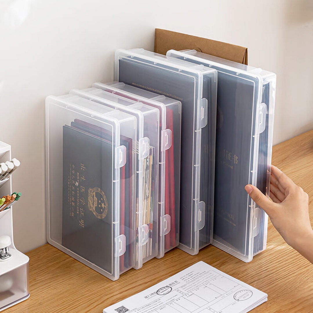 Складной прозрачный органайзер – обзор и цена Binder Storage Box