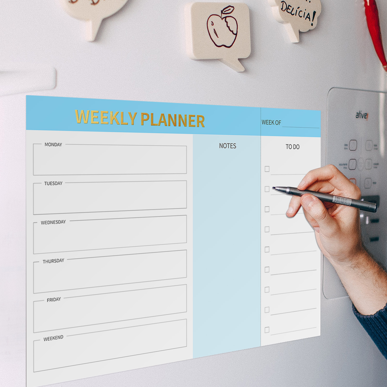 Магнитный еженедельный планиро – обзор и цена Dry Erase Weekly